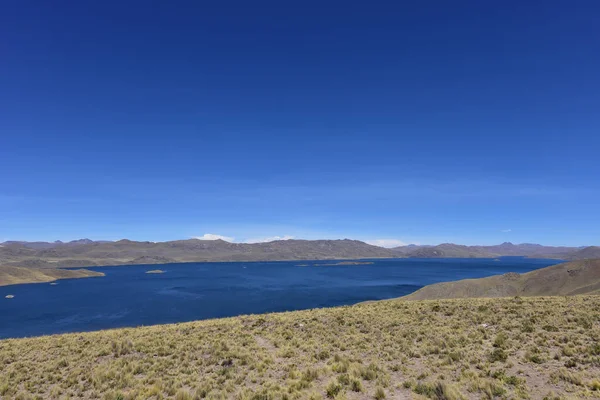 Mirador Lagunillas Puno 444 안데스와 접하고 알티플라노 — 스톡 사진