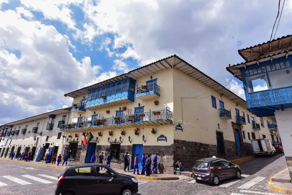 Vista Cusco Capitale Storica Del Perula Città Stata Capitale Storica — Foto Stock