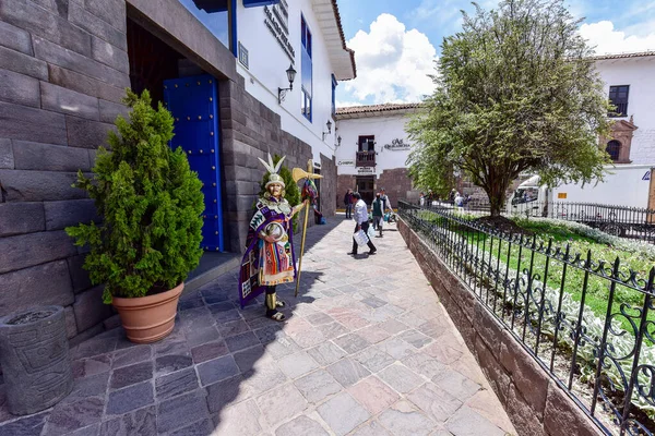 Qorikancha Cité Temple Soleil Cusco Était Dédié Importantes Divinités Inca — Photo