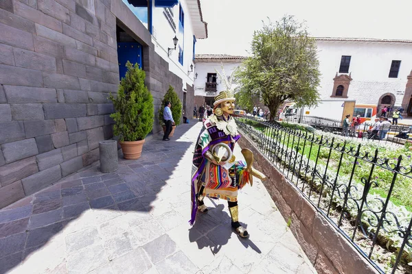 Qorikancha Quartiere Oro Tempio Del Sole Cusco Era Dedicato Importanti — Foto Stock