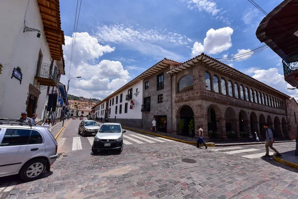 Cusco Nun Tarihi Başkenti Peru Şehri Yüzyıldan Yüzyıldaki Spanyol Fethine — Stok fotoğraf