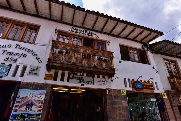 Vista Desde Cusco Capital Histórica Perúla Ciudad Fue Capital Histórica — Foto de Stock