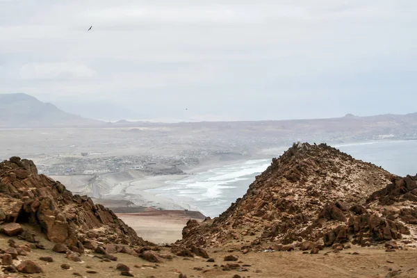 Περιοχή Chala Peru Μια Περιοχή Που Εκτείνεται Κατά Μήκος Των — Φωτογραφία Αρχείου