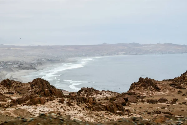 Περιοχή Chala Peru Μια Περιοχή Που Εκτείνεται Κατά Μήκος Των — Φωτογραφία Αρχείου