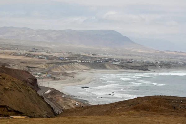 Περιοχή Chala Peru Μια Περιοχή Που Εκτείνεται Κατά Μήκος Των — Φωτογραφία Αρχείου