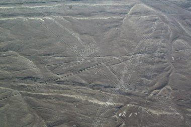 Nazca çizgisinin üzerindeki çarpıcı görüntüler bazen Nasca, Peru 'nun güney kıyısındaki Nazca kültüründen türetilen ve Nazca Çizgileri' nden sorumlu bir kasaba ve vadi sistemidir.