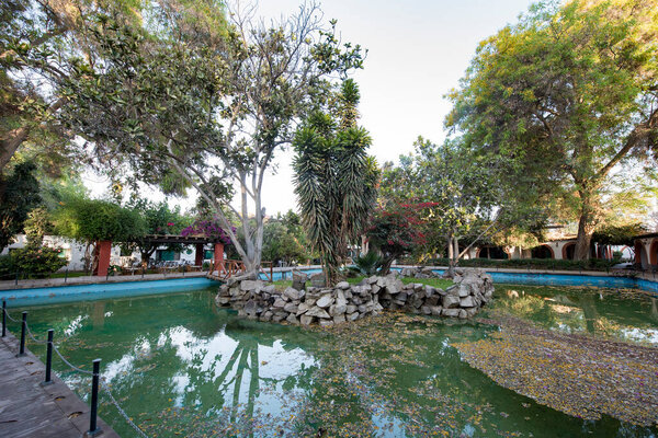 View VillaSantiago de LaNasca-HotelHaciendaMajoro.It was founded by Don Garca de LaNasca during the reign of ViceroyDonLuis de Velasco(1596-1606),dividing the land among the Spaniards in that region