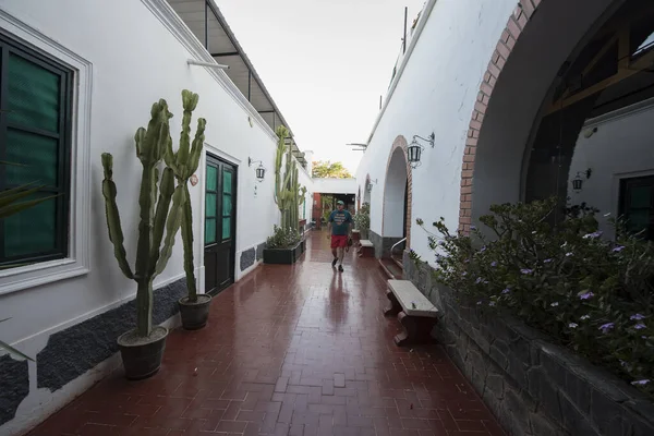 Zobrazit Villasantiago Lanasca Hotelhaciendamajoro Byl Založen Donem Garcou Lanascou Vlády — Stock fotografie