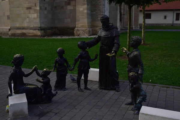 Ansicht Der Festung Alba Carolina Statue Die Festung Alba Carolina — Stockfoto