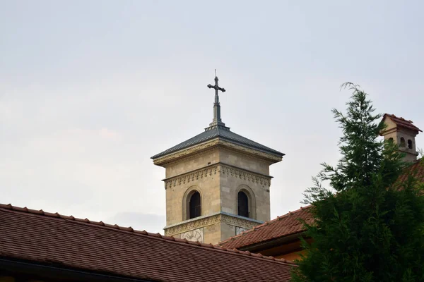 View Michaels Romersk Katolske Katedral Alba Iulia Ligger Inde Alba - Stock-foto