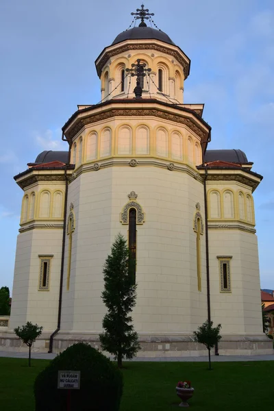 Pohled Korunovační Katedrála Alba Iulia Věnovaná Nejsvětější Trojici Byla Postavena — Stock fotografie