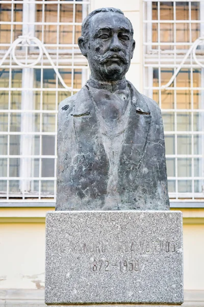 Blickbeschreibung Festung Alba Carolina Statue Ist Das Herz Der Stadt — Stockfoto