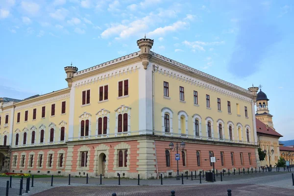 Pohled Alba Carolina Pevnost Národní Muzeum Unie Srdcem Města Velké — Stock fotografie