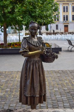 View Alba Carolina Kalesi - heykel - Büyük Romalılar Birliği 'nin kalbi - Alba Iulia, bugün konuşmayan kale, duvarlarının gücü ile, Roma geçmişi hakkında