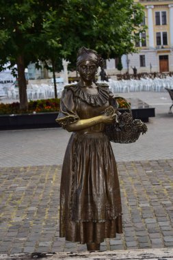 View Alba Carolina Kalesi - heykel - Büyük Romalılar Birliği 'nin kalbi - Alba Iulia, bugün konuşmayan kale, duvarlarının gücü ile, Roma geçmişi hakkında