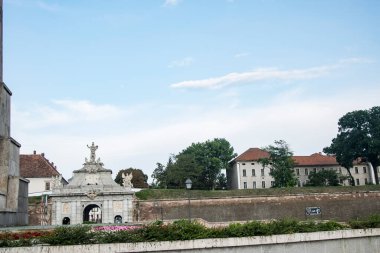 Manzara Alba Carolina Kalesi-Giriş kapısı, Roma Büyük Birliği 'nin kalbi, Alba Iulia, bugün konuşmayan kale, duvarlarının gücüyle, Roma' nın geçmişi hakkında