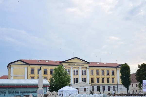 Pohled Alba Carolina Pevnost Srdcem Města Velké Unie Římanů Alba — Stock fotografie