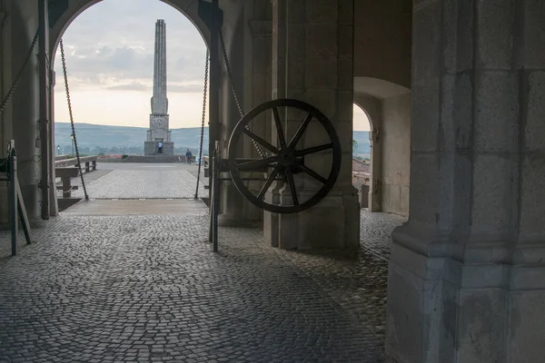 Ansicht Festung Alba Carolina Eingangstor Ist Das Herz Der Stadt — Stockfoto