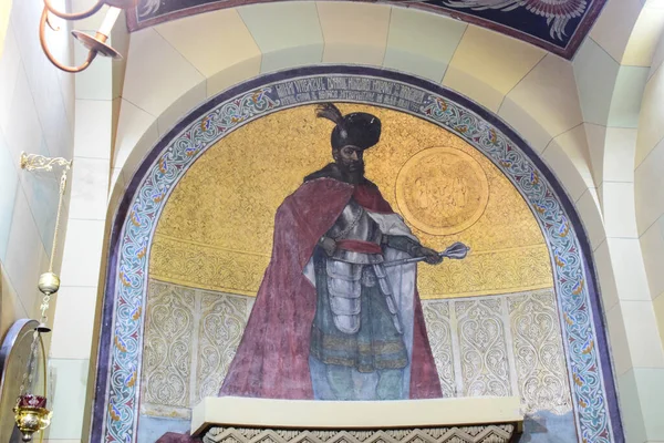Uitzicht Binnen Kroningskathedraal Alba Iulia Gewijd Aan Heilige Drie Eenheid — Stockfoto