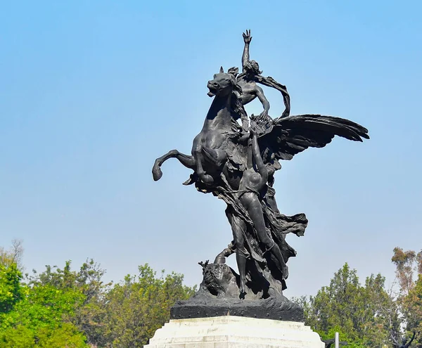 Blick Auf Die Statue Von Mexiko Stadt Mexiko Stadt Ist — Stockfoto