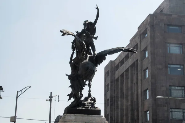 Blick Auf Die Statue Von Mexiko Stadt Mexiko Stadt Ist — Stockfoto