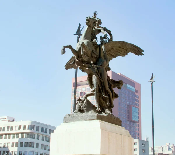 Blick Auf Die Statue Von Mexiko Stadt Mexiko Stadt Ist — Stockfoto