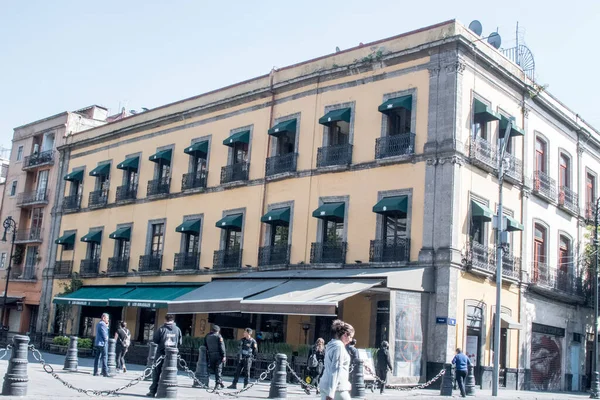 Vista Ciudad México Café Los Girasoles Ciudad México Capital Ciudad — Foto de Stock