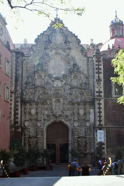 Widok Mexico City Buildings Mexico City Jest Stolicą Największym Miastem — Zdjęcie stockowe