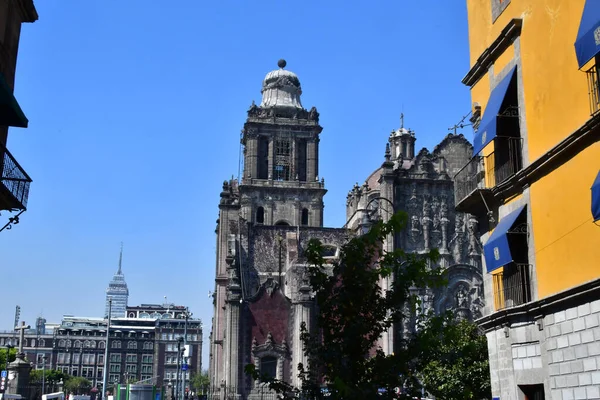 Vista Ciudad México Edificios Ciudad México Capital Ciudad Más Grande — Foto de Stock