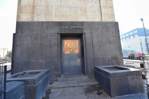 Uitzicht Mexico City Het Monument Van Revolutie Mexico Stad Hoofdstad — Stockfoto