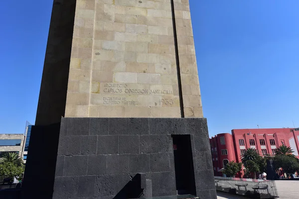 Uitzicht Mexico City Het Monument Van Revolutie Mexico Stad Hoofdstad — Stockfoto