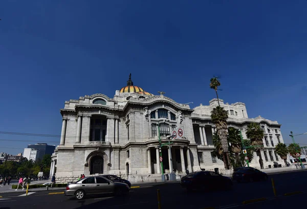 Vue Mexico City Palais Des Beaux Arts Mexico Est Capitale — Photo