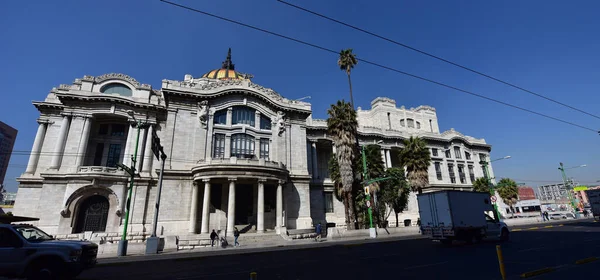 Visa Mexico City Byggnader Mexico City Huvudstaden Och Största Staden — Stockfoto