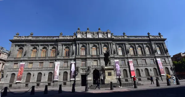 Visa Mexico City Byggnader Mexico City Huvudstaden Och Största Staden — Stockfoto