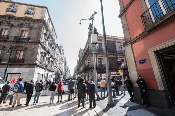 Pohled Mexico City Budovy Mexico City Hlavní Město Největší Město — Stock fotografie