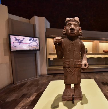 Ulusal Antropoloji Müzesi -Mexico City-çanak çömleği, heykeller, taş heykel - bir ulusal Meksika müzesidir. Müze, Aztek takvimi gibi Meksika öncesi dönemden kalma önemli arkeolojik ve antropolojik eserler içerir.