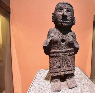 Ulusal Antropoloji Müzesi -Mexico City-çanak çömleği, heykeller, taş heykel - bir ulusal Meksika müzesidir. Müze, Aztek takvimi gibi Meksika öncesi dönemden kalma önemli arkeolojik ve antropolojik eserler içerir.