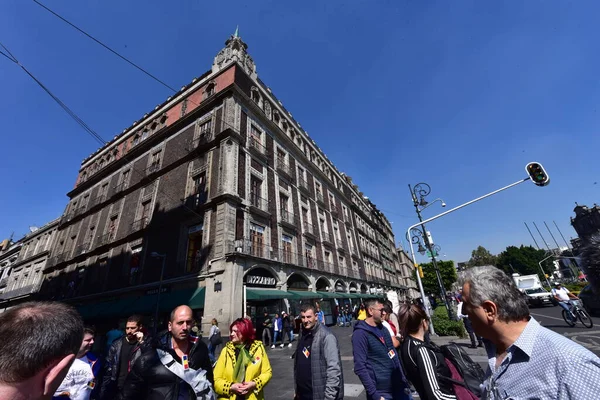 Vista Ciudad México Edificios Ciudad México Capital Ciudad Más Grande — Foto de Stock