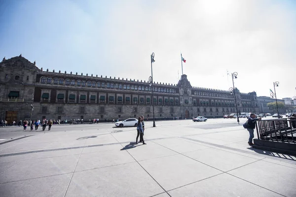 Utsikt Över Mexico City National Palace Mexico City Mexikos Huvudstad — Stockfoto