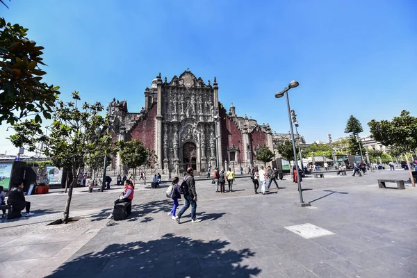 Vista Ciudad México Catedral Metropolitana Ciudad México Ciudad México Capital — Foto de Stock