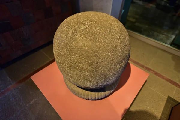 Museu Nacional Antropologia Cidade México Cerâmica Estátuas Escultura Pedra Museu — Fotografia de Stock