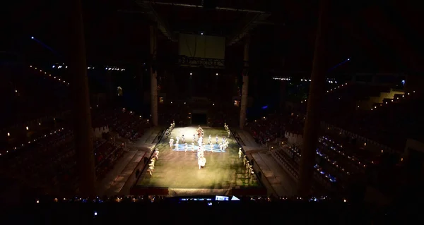 Színház Xcaret Vidámpark Egyedülálló Show Mexikó Látványos Riviéra Maya Mexikó — Stock Fotó