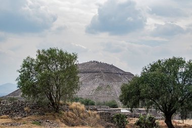 Güneş Piramidinden Teotihuacn Manzarası, 