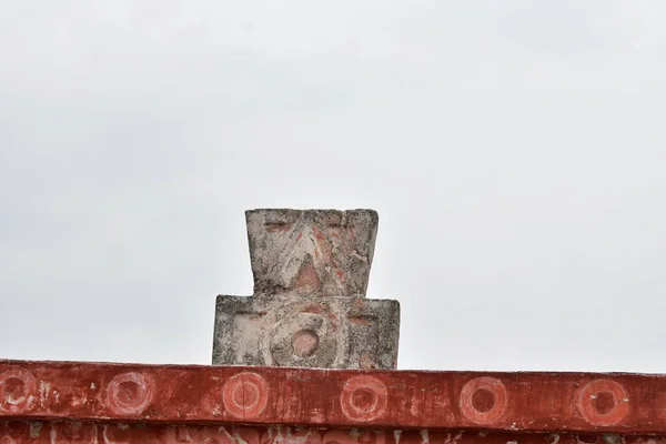 Ciudadelateotihuacan Obrovské Náměstí Plochou Téměř Sedmnáct Akrů Který Nachází Přímo — Stock fotografie