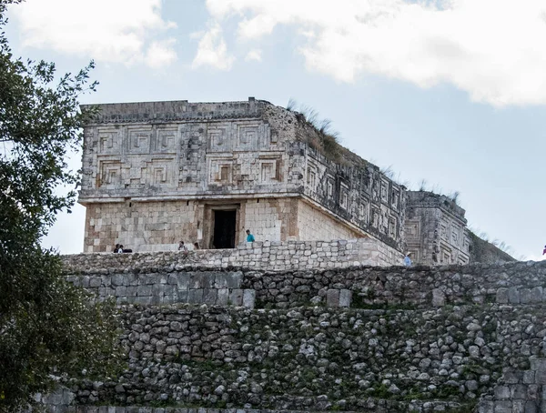 Complesso Archeologico Uxmal Meglio Conservato Resti Maya Nella Penisola Dello — Foto Stock