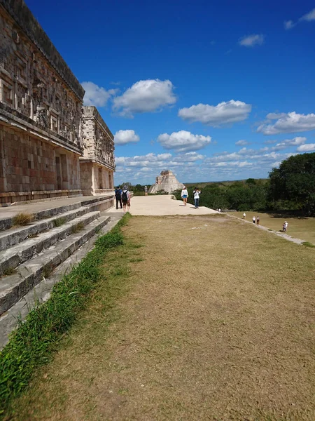 Complesso Archeologico Uxmal Meglio Conservato Resti Maya Nella Penisola Dello — Foto Stock