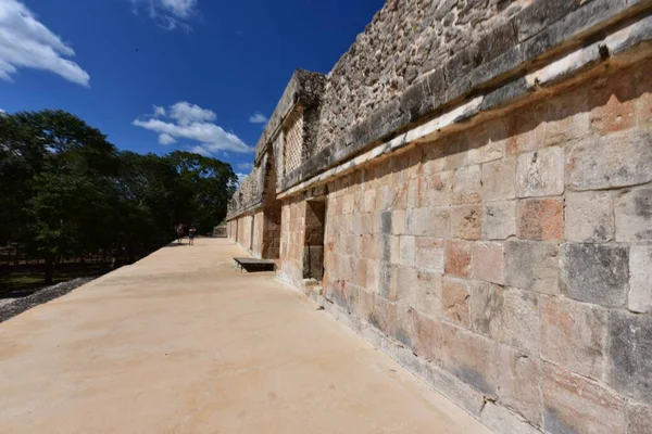 Αρχαιολογικό Συγκρότημα Uxmal Είναι Καλύτερα Διατηρημένο Λείψανο Των Μάγια Στη — Φωτογραφία Αρχείου