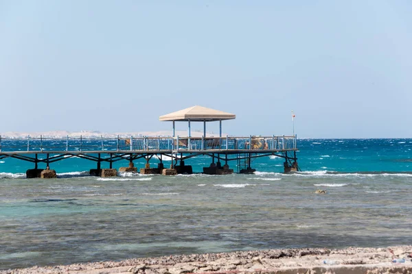 Spiagge Sul Mar Rosso Hurghada Egitto Hurghada Resort Con Spiagge — Foto Stock