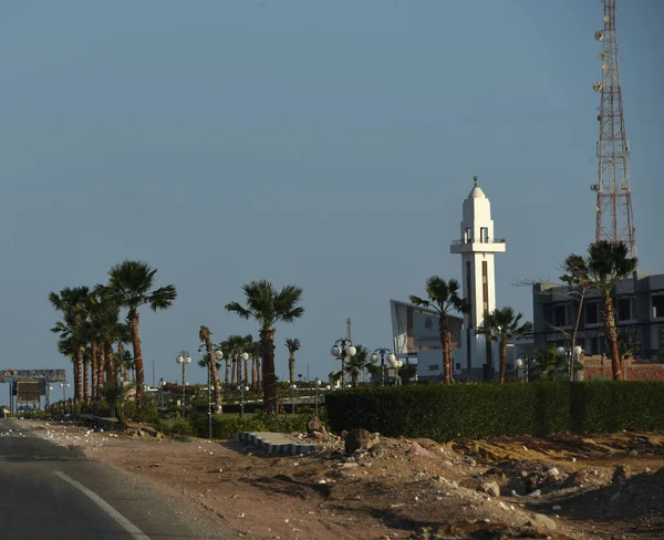 Bâtiments Hurghada Egypte Hurghada Est Ancien Village Pêcheurs Sur Les — Photo