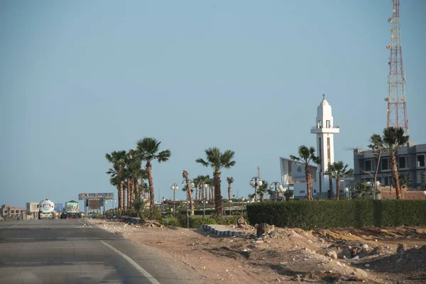 Hurghada Ist Ein Ehemaliges Fischerdorf Roten Meer Das Sich Seit — Stockfoto